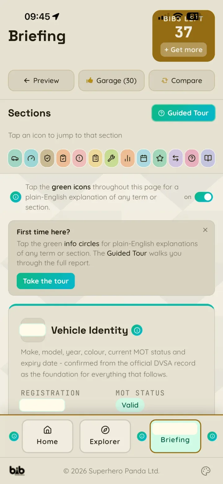 BIB Ivory theme